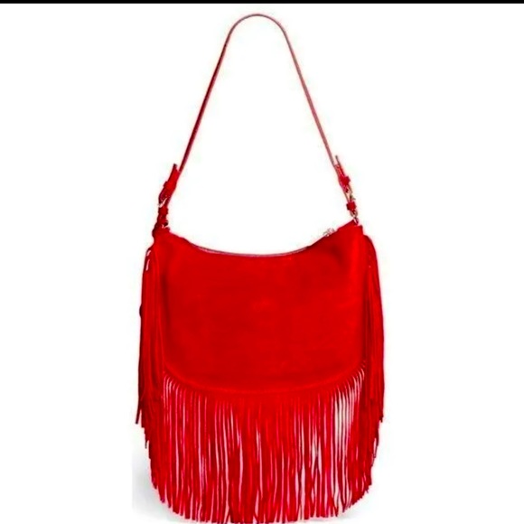 Michael Kors Billy Medium Fringe Messenger Bag - Picture 8 of 10